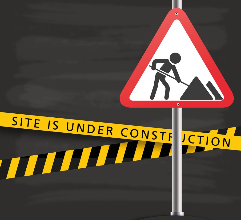 under construction, construction sign, construction site